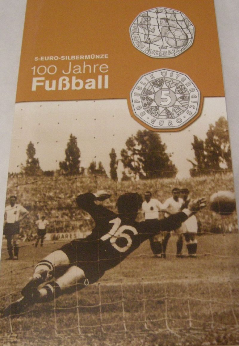 (afbeelding voor) 5 Euromunt Oostenrijk EU - 2004 FDC in Blister